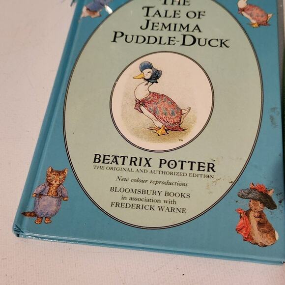Book lot of 4 The tales of Beatrix Potter animal stories collection mouse squir - Picture 6 of 12